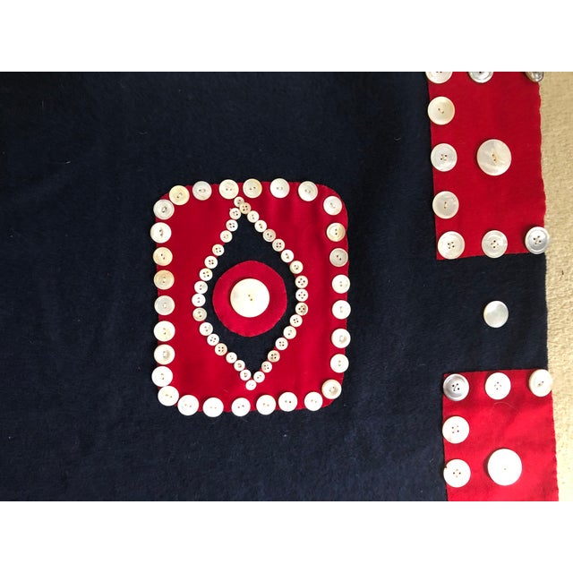 Northwest Indian Style Button Blanket Chairish
