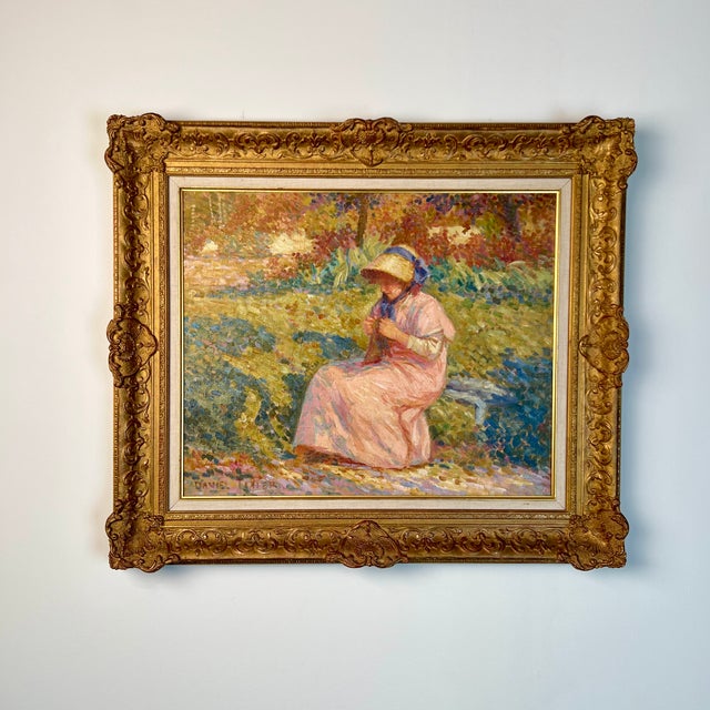 Daniel Tixier, 1890s, Oil on Canvas & Pine For Sale - Image 9 of 9