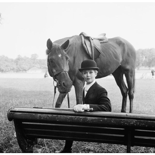 Tippi Hedren Out Riding American actress Tippi Hedren out riding in London, UK, 3rd September 1963. (Photo by Evening...