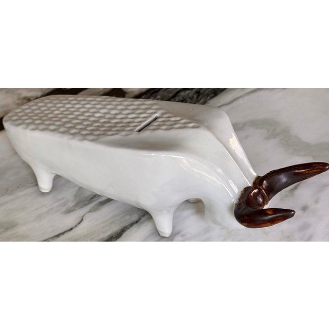 Made in Japan Mid-Century El Toro Coin Bank Bull For Sale - Image 17 of 17