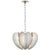 Danes Small Chandelier in Polished Nickel Designer: kate spade new york Canopy: 5" Round Mounting: Chain Shade Detail: No...
