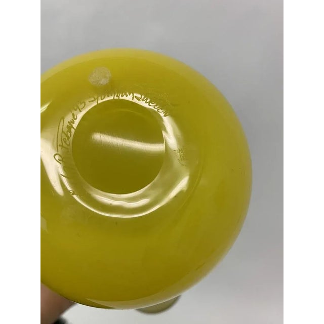 Swedish Vase by Carlos Pebaque, 1993 For Sale - Image 6 of 8