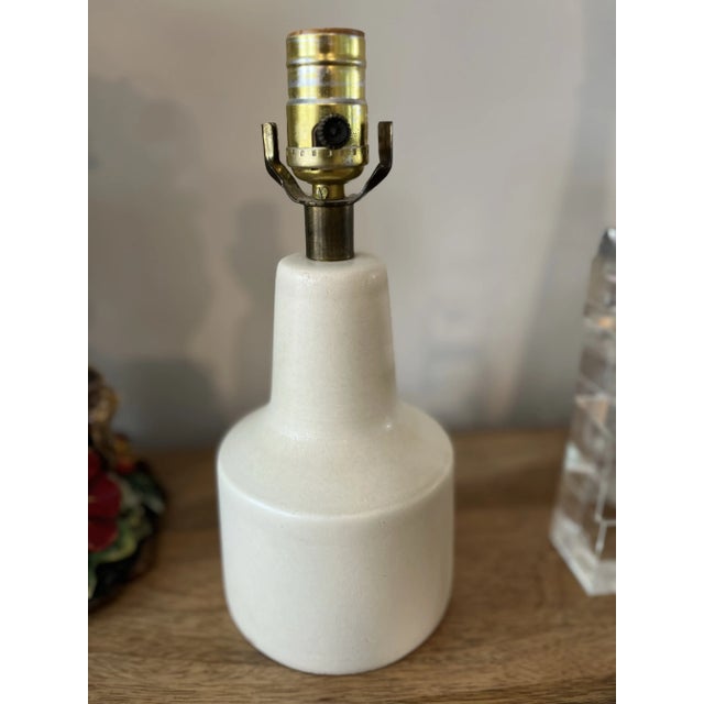 1960s Lotte & Gunnar Bostlund Minimalist Lamps-a Pair For Sale In Houston - Image 6 of 8