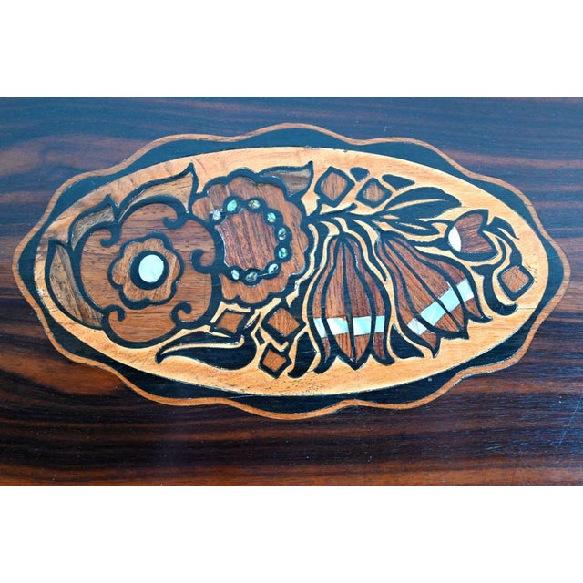 Purple Precious Wood Serving Table by Louis Majorelle, 1910s For Sale - Image 8 of 18