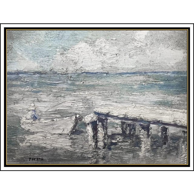 Message us to inquire about custom framing options! (Included for free with every purchase) The artwork here, "Fishing the...