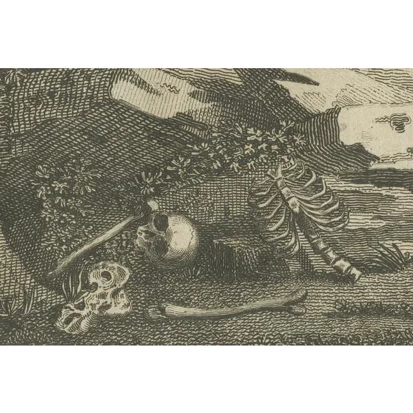 Moai Statues, 1794, Paper For Sale - Image 4 of 6