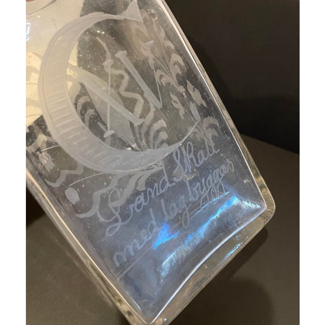 Traditional 1860s Charles XV Swedish Decanter For Sale - Image 3 of 8