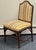 Vintage Hollywood Regency Faux Bamboo Chairs - A Pair For Sale - Image 4 of 11