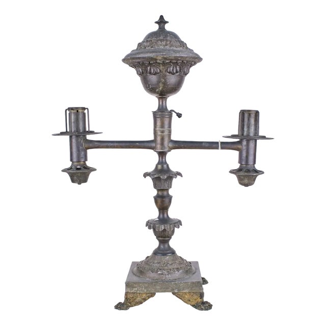 Lamp with Lion Paw, 1800s For Sale