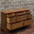 Wood Vintage Pennsylvania House Chippendale Solid Oak 8 Drawer Double Dresser For Sale - Image 7 of 18