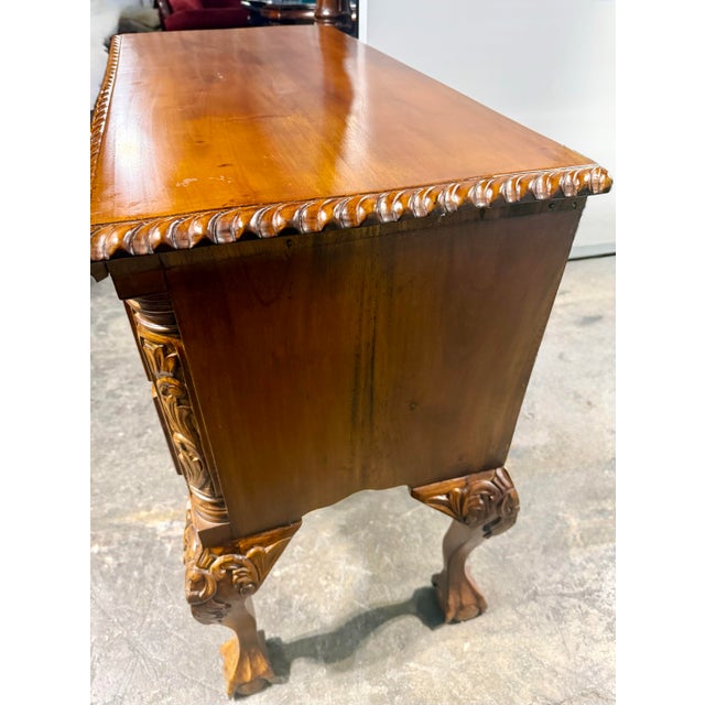 Mid 20th Century Chippendale Lowboy For Sale - Image 9 of 10