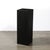 Mid-Century Modernist Matte Black Laminate Pedestal For Sale - Image 4 of 9
