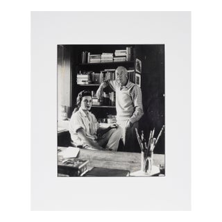 Henry Miller and Eve Miller on Partington Ridge - 1954 Original Photograph by Jim Healy For Sale