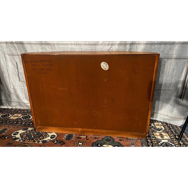 1960s John Van Koert for Drexel 2-Door Walnut Cabinet For Sale - Image 9 of 11
