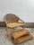 McGuire Modern Rattan and Leather Lounge Chair, Labeled For Sale - Image 11 of 13