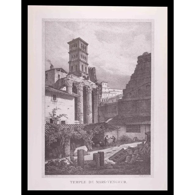 After G. Engelmann, Roman Temples and Ruins, Offset, Late 20th Century For Sale - Image 5 of 7