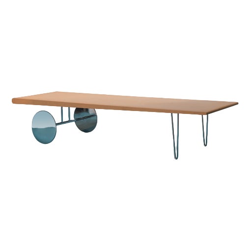 Coffee Table by Gilles Derain for Lumen Ed, 1985 For Sale