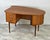 Mid-Century Modern Teak Elliptical Bullet Desk by Kai Kristiansen for Feldballes For Sale - Image 3 of 14