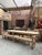 Large Oak Community Table, 1800s For Sale - Image 8 of 10