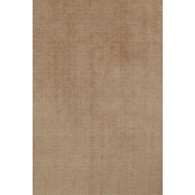 Rug & Kilim’s Oversized Contemporary Textural Rug in Beige-Brown Tones - 10x18 For Sale In New York - Image 6 of 8