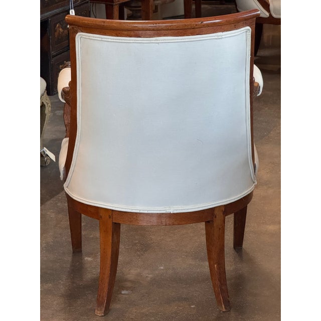 19th Century Pair of French Empire Armchairs For Sale - Image 16 of 16