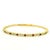 Vintage Ruby and Diamond Flexible 14k Yellow Gold Bracelet For Sale - Image 9 of 12