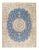 2020s Persian Nain Silk & Wool Rug For Sale - Image 4 of 4