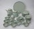 Shape 680 Selecta Decor S-117 in Celadon Green Tea Service by Ernst August Sundermann for Fürstenberg, 1970s, Set of 45 For Sale - Image 6 of 18