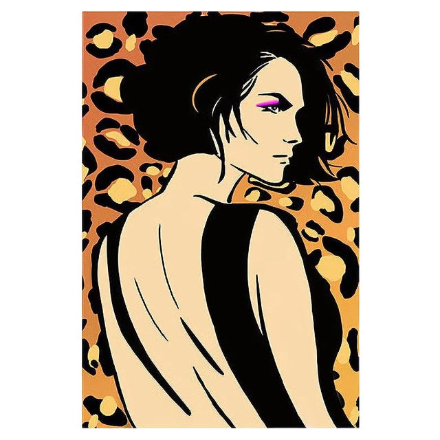 Sumit Mehndiratta, That Look, India, 2021, Archival Pigment Ink Print on Canvas For Sale