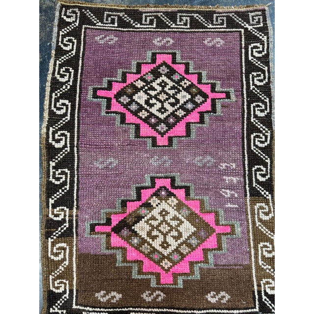 Turkish Yastik Rug 1'10" x 2'6" #24095 Explore a curated collection of hallway runners, wool rugs, and handmade...