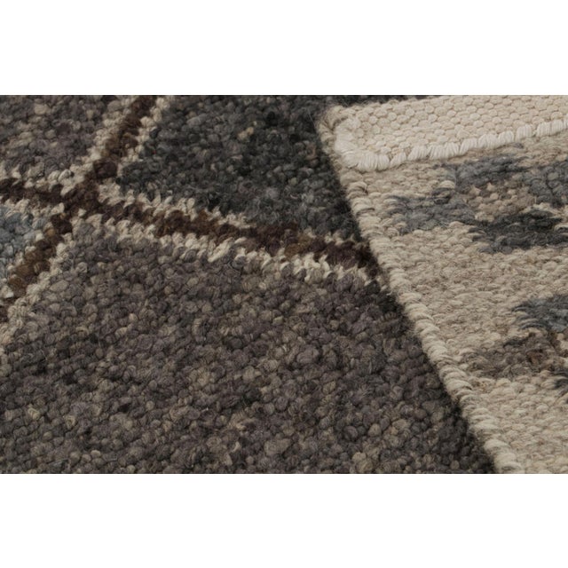 Textile Contemporary Oversized Scandinavian Style Wool & Natural Yarn by Rug & Kilim, India For Sale - Image 7 of 7