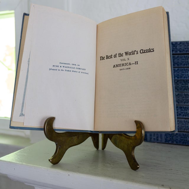 The Best of the Worlds Classics 1909 First Edition Book Set Henry Cabot Lodge For Sale - Image 13 of 14