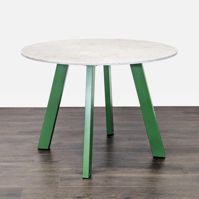 Modern Blu Dot Right Round Dining Table For Sale - Image 3 of 6