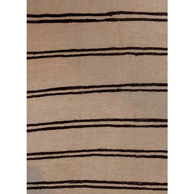 Vintage Turkish Konya Kilim Rug For Sale - Image 4 of 9