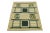 This Swedish flatweave rug showcases a contemporary Swedish design with a beige-yellow base. It's accented with green...