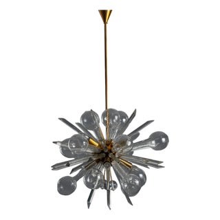 Explose Chandelier by René Roubíček, Former Czechoslovakia, 1960s-1970s For Sale