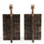 Contemporary Mica Veneered Table Lamps, in the Manner of Jean-Michel Frank - a Pair For Sale - Image 3 of 7