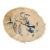 Rare Antique Chinese Peking Round RugOval - 1'7" x 2' For Sale