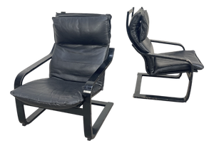 Vintage Lounge Chairs from Ikea, 1980, Set of 2