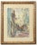 Wood 1970s Original Maurice Silber (1922-95) Watercolor - Le Marais, Paris For Sale - Image 7 of 7