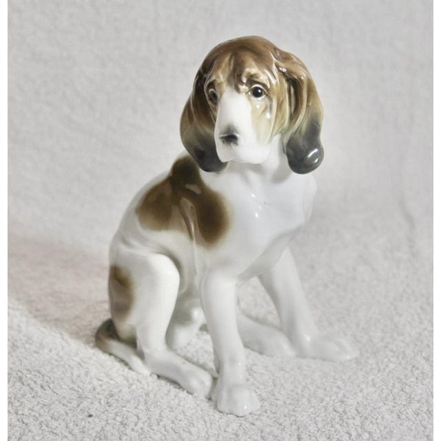 Vintage Porcelain Dog, 1950s For Sale - Image 9 of 10