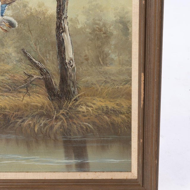 Late 20th Century M.P. Elliott Oil on Canvas For Sale - Image 4 of 8