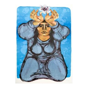 1981 Jorge Dumas the Offering Female Lithograph