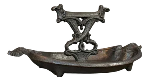1890s Iron Antique Boot Scraper