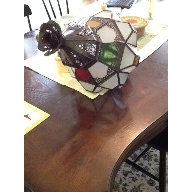 Handmade Authentic Moroccan Lamp For Sale - Image 4 of 4