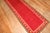 Gothic Narrow Red Mid 20th Century Turkish Runner, 2'5'' X 10'11'' For Sale - Image 3 of 9