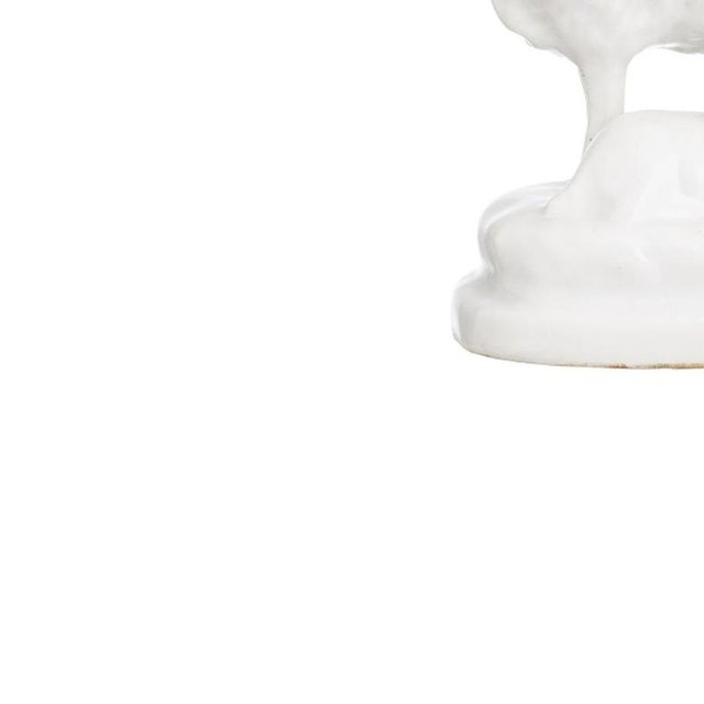 19th Century Porcelain Sheep with Lamb Toothpick Holder from Vista Alegre For Sale - Image 3 of 6