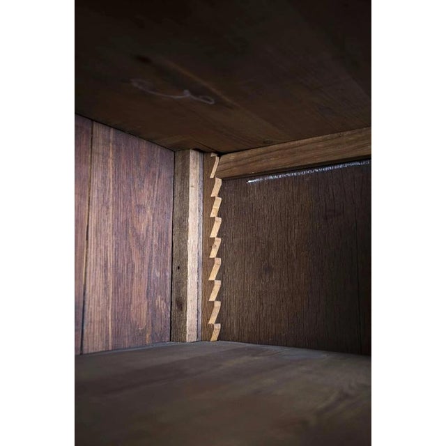 19th Century Castle Oak Cabinet For Sale - Image 12 of 16