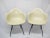 Mid 20th Century Charles Eames for Herman Miller Early Pair 1956 Shell Chairs Labeled For Sale - Image 5 of 11