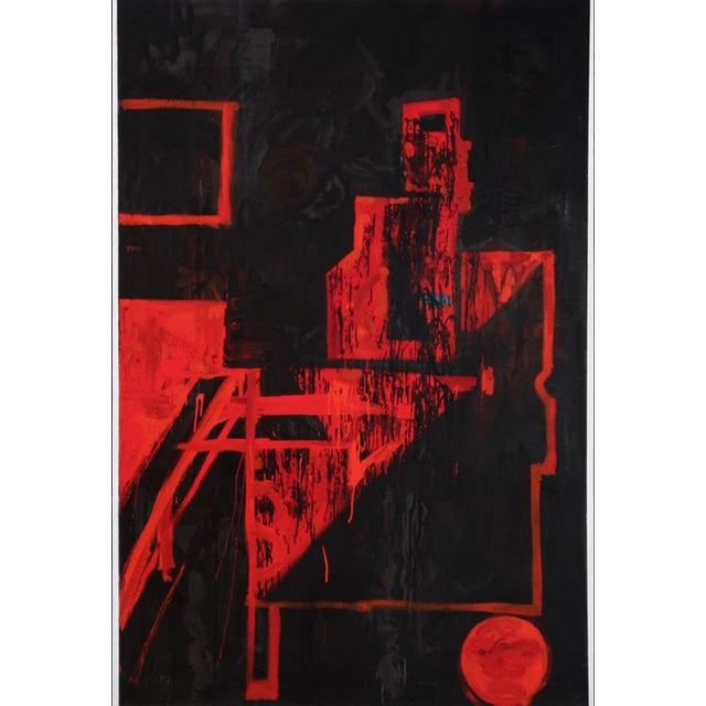 Contemporary Jens Birkemose, Lady and Piano, 1940s, Oil on Canvas For Sale - Image 3 of 3